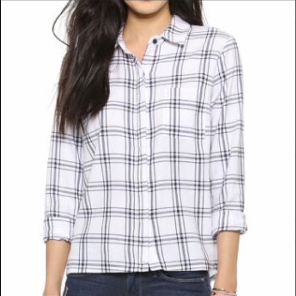 Splendid soft flannel style top XS